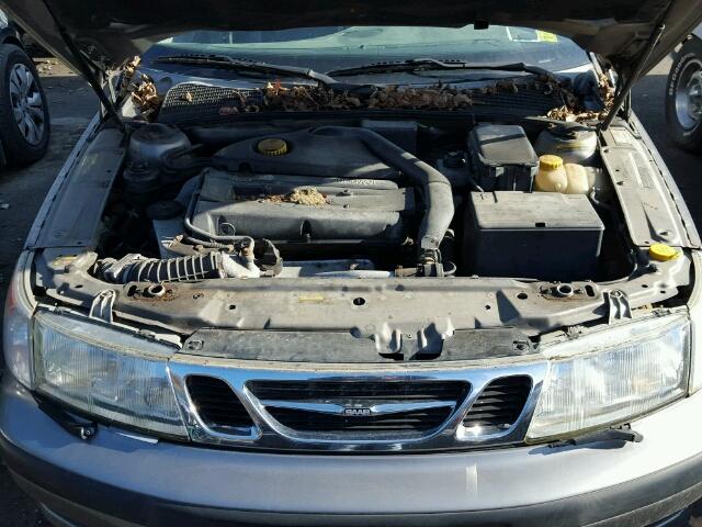 YS3ED45E113045379 - 2001 SAAB 9-5 GRAY photo 7