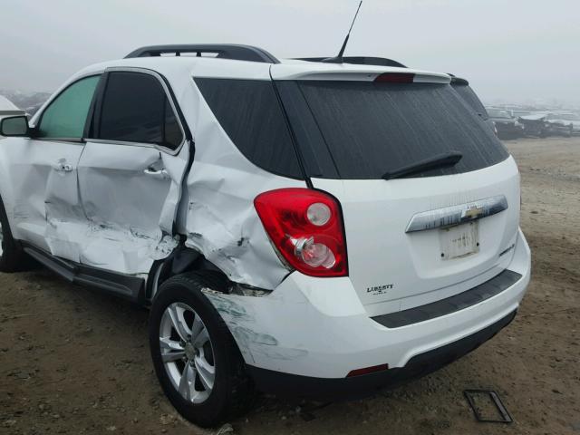 2GNALDEC7B1189444 - 2011 CHEVROLET EQUINOX LT WHITE photo 10