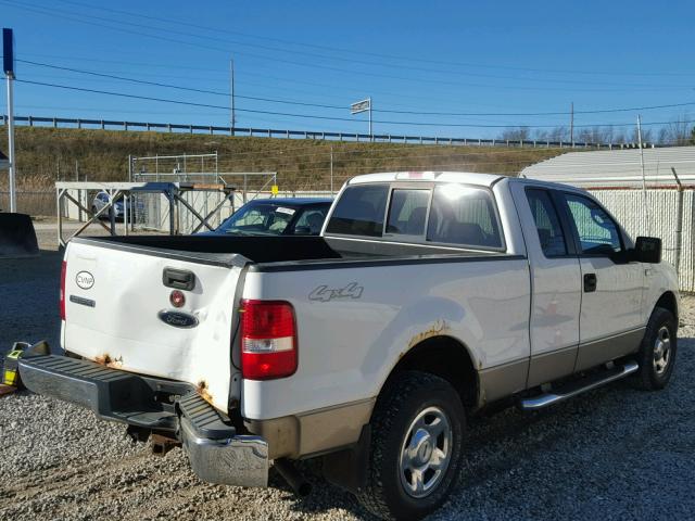 1FTPX14545NA49234 - 2005 FORD F150 TWO TONE photo 4