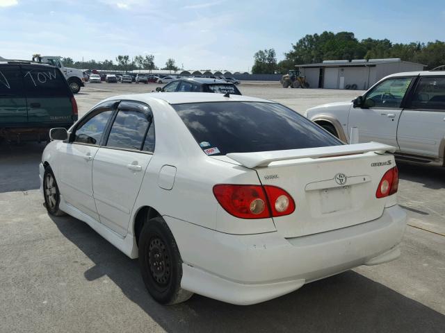 1NXBR32EX5Z489575 - 2005 TOYOTA COROLLA CE WHITE photo 3