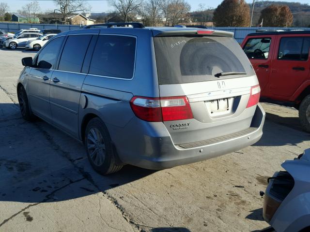 5FNRL38887B038839 - 2007 HONDA ODYSSEY TO SILVER photo 3