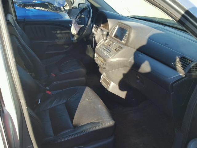 5FNRL38887B038839 - 2007 HONDA ODYSSEY TO SILVER photo 5