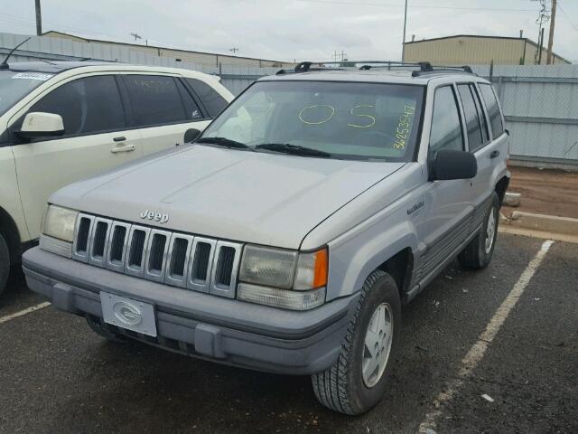 1J4FX58S4SC552296 - 1995 JEEP GRAND CHER SILVER photo 2