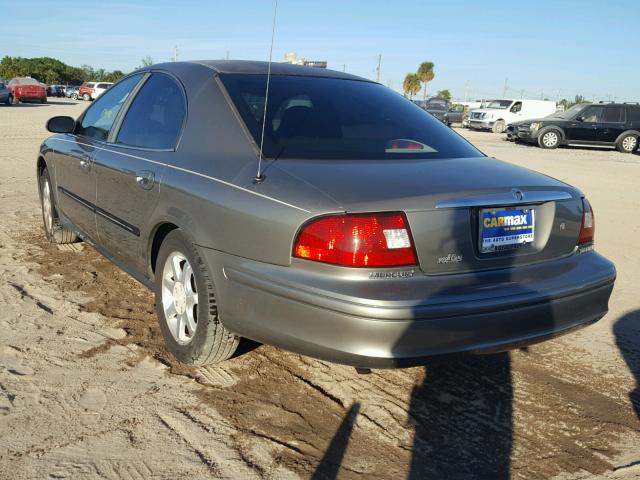 1MEFM55S61A640522 - 2001 MERCURY SABLE LS P GREEN photo 3