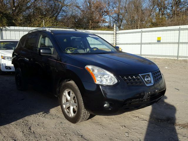 JN8AS58VX8W122051 - 2008 NISSAN ROGUE S BLACK photo 1