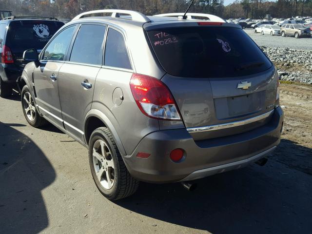 3GNAL3E54CS527917 - 2012 CHEVROLET CAPTIVA SP GRAY photo 3