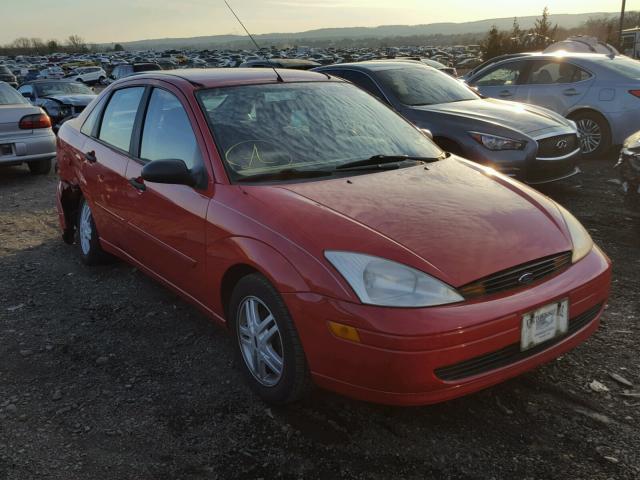 1FAFP34P7YW100562 - 2000 FORD FOCUS SE RED photo 1