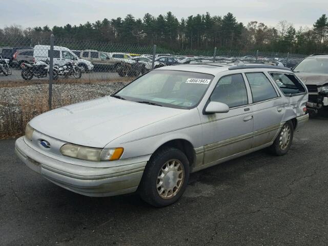 1FALP5849SA119164 - 1995 FORD TAURUS LX SILVER photo 2