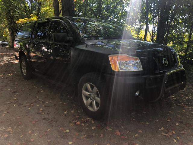 1N6AA07C38N326758 - 2008 NISSAN TITAN XE BLACK photo 1