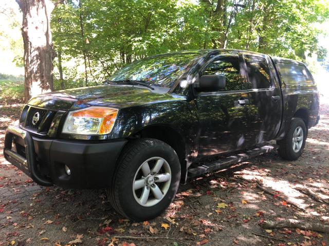 1N6AA07C38N326758 - 2008 NISSAN TITAN XE BLACK photo 2