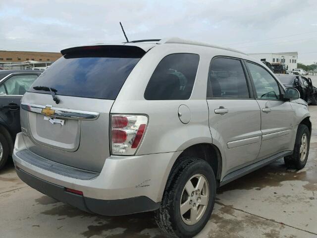 2CNDL33F586026098 - 2008 CHEVROLET EQUINOX LT TAN photo 4