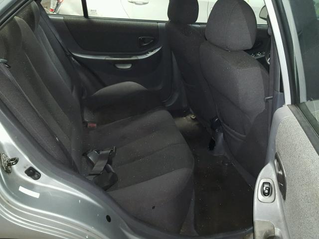 KMHCG45C82U386189 - 2002 HYUNDAI ACCENT GL GRAY photo 6