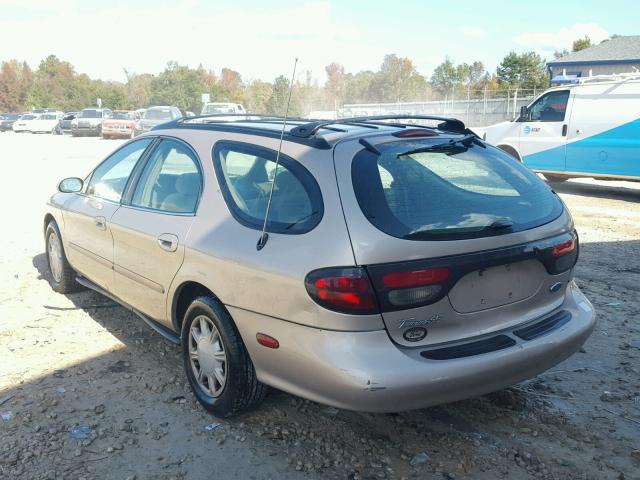 1FAFP57U5WA128318 - 1998 FORD TAURUS SE TAN photo 3