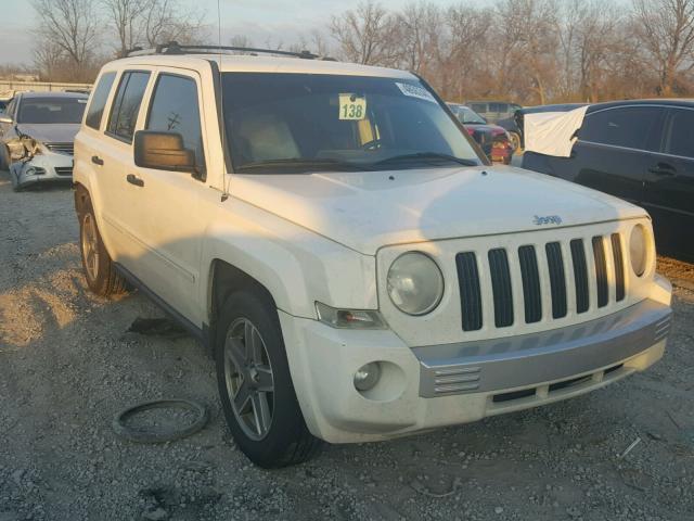 1J8FF48W17D251355 - 2007 JEEP PATRIOT LI WHITE photo 1