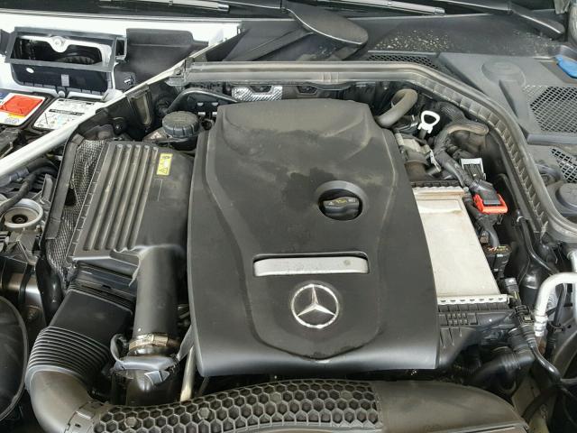 55SWF4KB3FU002316 - 2015 MERCEDES-BENZ C 300 4MAT SILVER photo 7