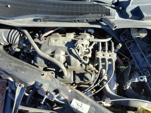 2D4RN4DE6AR341094 - 2010 DODGE GRAND CARA BLACK photo 7