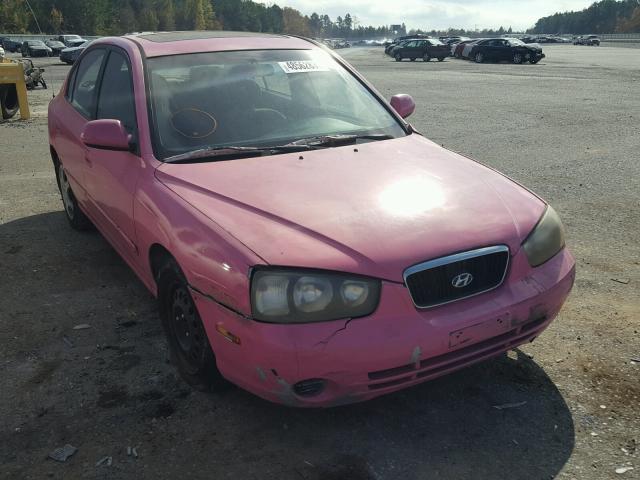 KMHDN45D01U079150 - 2001 HYUNDAI ELANTRA GL PINK photo 1