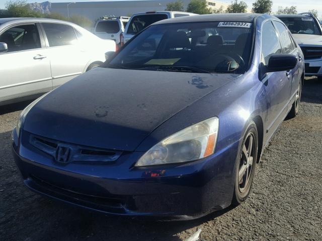 JHMCM56613C083370 - 2003 HONDA ACCORD EX BLUE photo 2