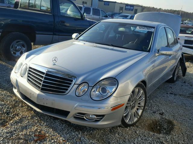 WDBUF56X18B349250 - 2008 MERCEDES-BENZ E 350 SILVER photo 2