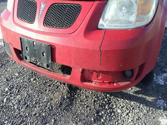 1G2AL15F067758844 - 2006 PONTIAC PURSUIT SE RED photo 9