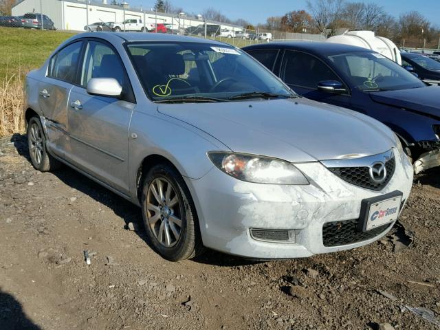 JM1BK32G381861970 - 2008 MAZDA 3 I SILVER photo 1