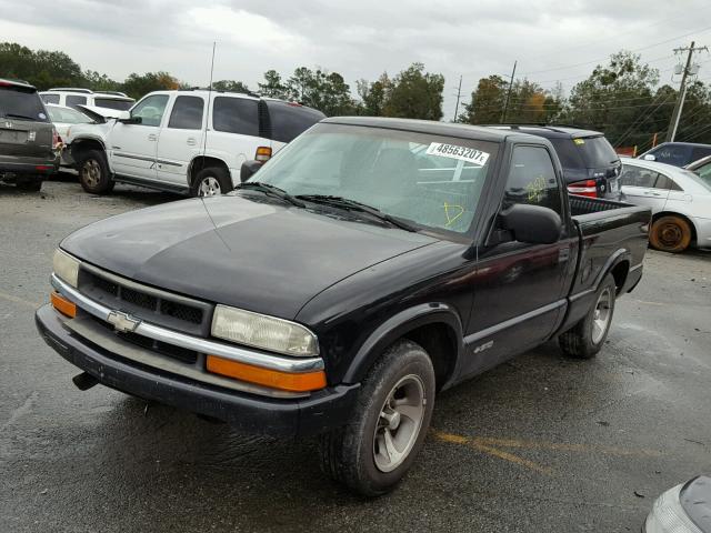 1GCCS1441XK168545 - 1999 CHEVROLET S TRUCK S1 BLACK photo 2