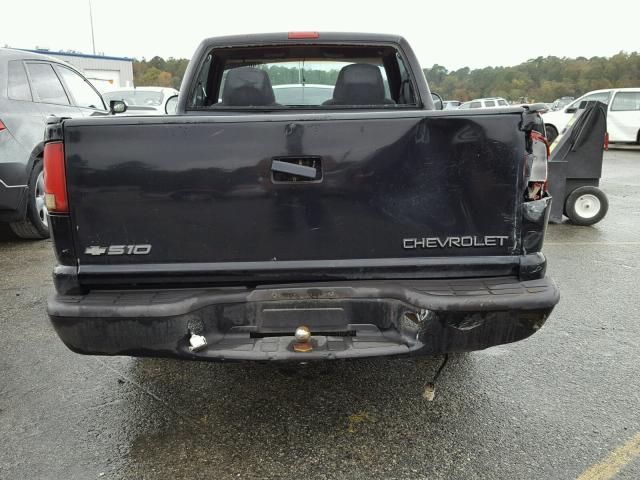 1GCCS1441XK168545 - 1999 CHEVROLET S TRUCK S1 BLACK photo 6