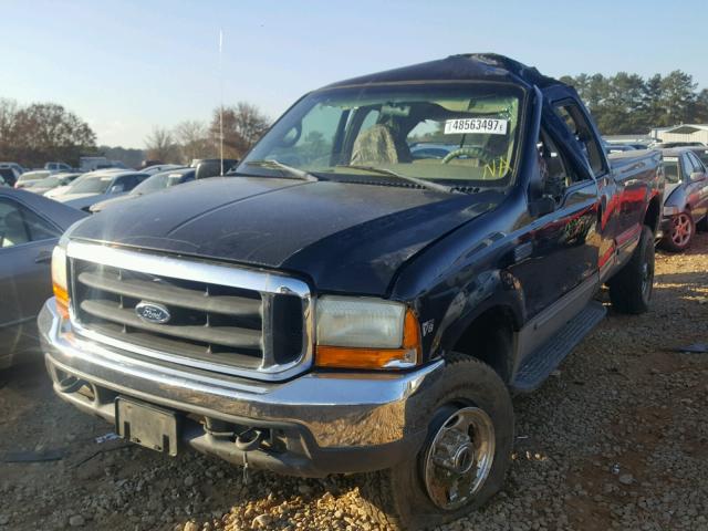 1FTNX21F9XEA07297 - 1999 FORD F250 SUPER BLACK photo 2