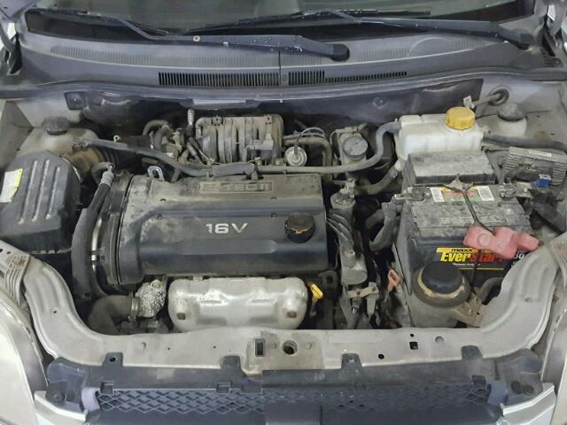 KL1TD56678B010087 - 2008 CHEVROLET AVEO BASE Күміс фото 7