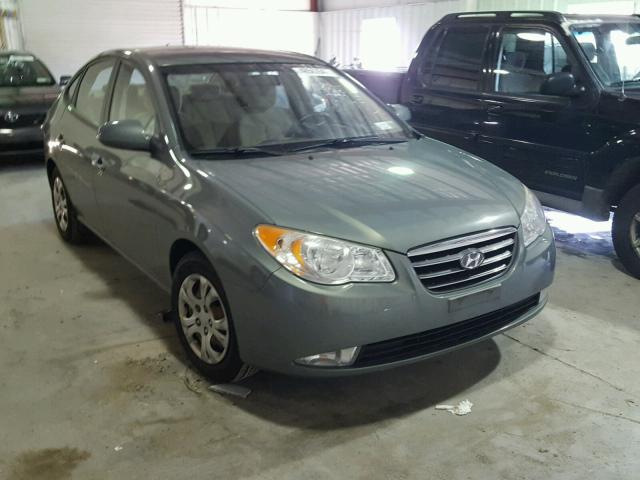 KMHDU46D09U755805 - 2009 HYUNDAI ELANTRA GL GRAY photo 1