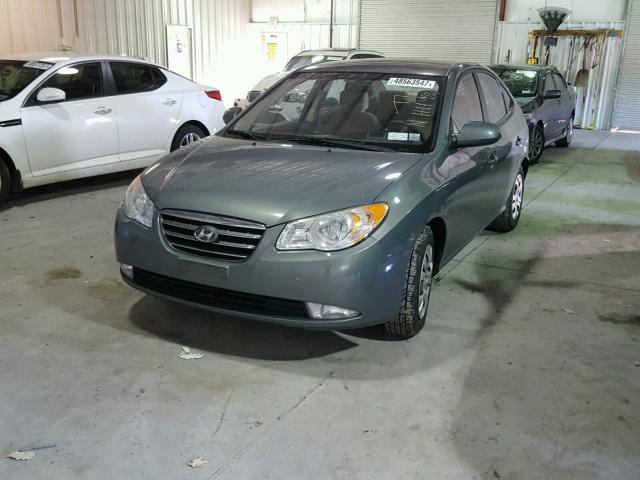 KMHDU46D09U755805 - 2009 HYUNDAI ELANTRA GL GRAY photo 2