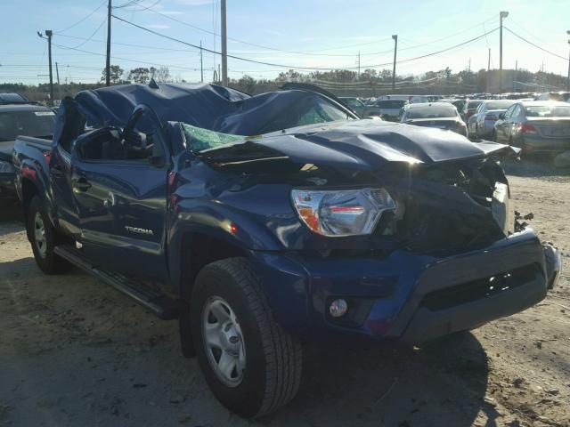 5TFLU4EN8FX124174 - 2015 TOYOTA TACOMA DOU BLUE photo 1