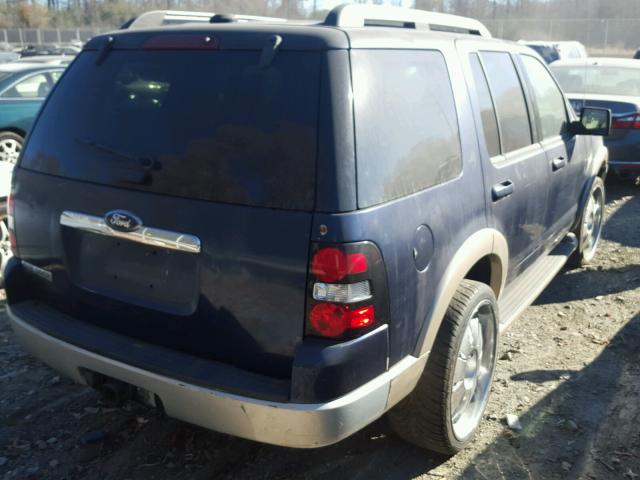 1FMEU73E48UA77514 - 2008 FORD EXPLORER X BLUE photo 4