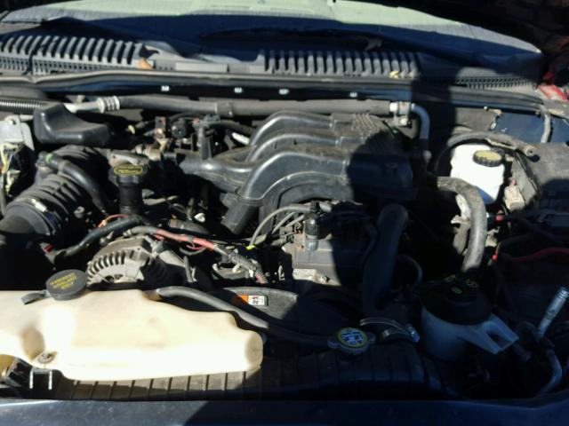 1FMEU73E48UA77514 - 2008 FORD EXPLORER X BLUE photo 7