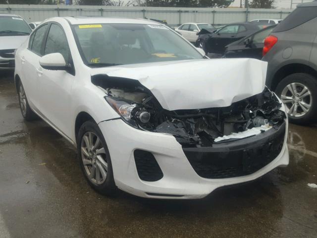 JM1BL1W74C1596819 - 2012 MAZDA 3 I WHITE photo 1