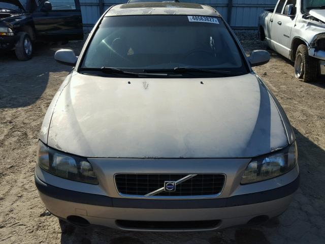 YV1RS58D212041249 - 2001 VOLVO S60 2.4T BEIGE photo 9