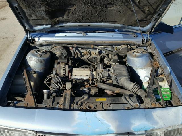 1G3AL54N0N6362977 - 1992 OLDSMOBILE CUTLASS CI BLUE photo 7