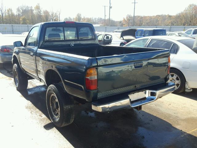 4TAPM62N2TZ211503 - 1996 TOYOTA TACOMA GREEN photo 3