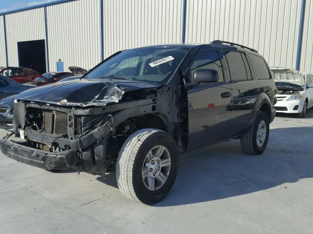 1D8HD38K48F116827 - 2008 DODGE DURANGO SX BLACK photo 2