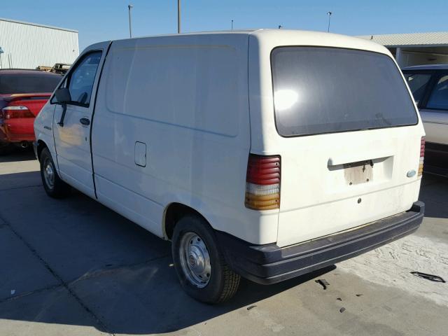 1FTDA14UXHZB84968 - 1987 FORD AEROSTAR WHITE photo 3