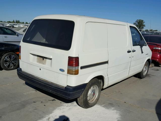 1FTDA14UXHZB84968 - 1987 FORD AEROSTAR WHITE photo 4