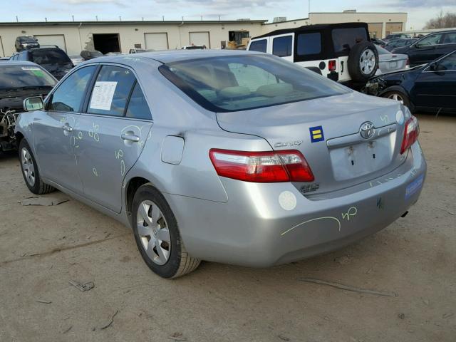 JTNBE46K373052253 - 2007 TOYOTA CAMRY NEW SILVER photo 3