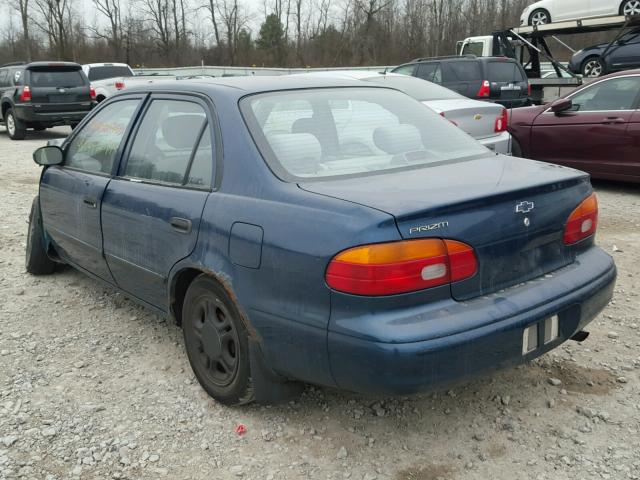 1Y1SK52832Z417514 - 2002 CHEVROLET GEO PRIZM TEAL photo 3