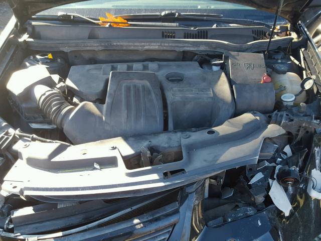 1G1AL55F177403923 - 2007 CHEVROLET COBALT LT BLACK photo 7