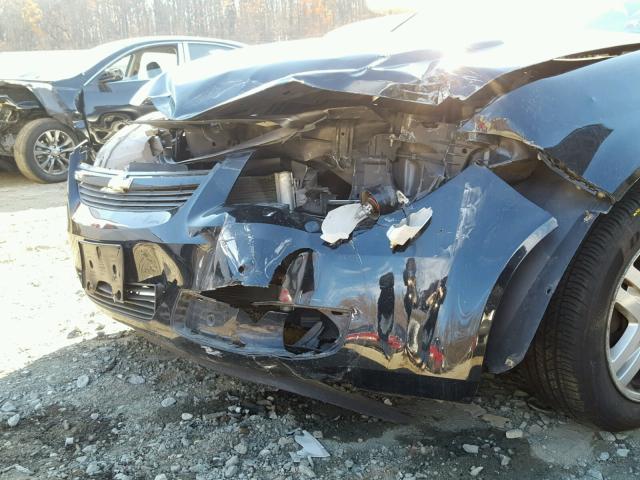 1G1AL55F177403923 - 2007 CHEVROLET COBALT LT BLACK photo 9