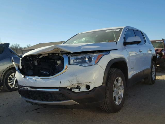 1GKKNKLA9HZ233798 - 2017 GMC ACADIA SLE WHITE photo 2