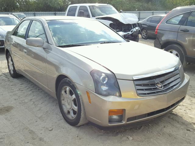 1G6DM57N430145201 - 2003 CADILLAC CTS TAN photo 1