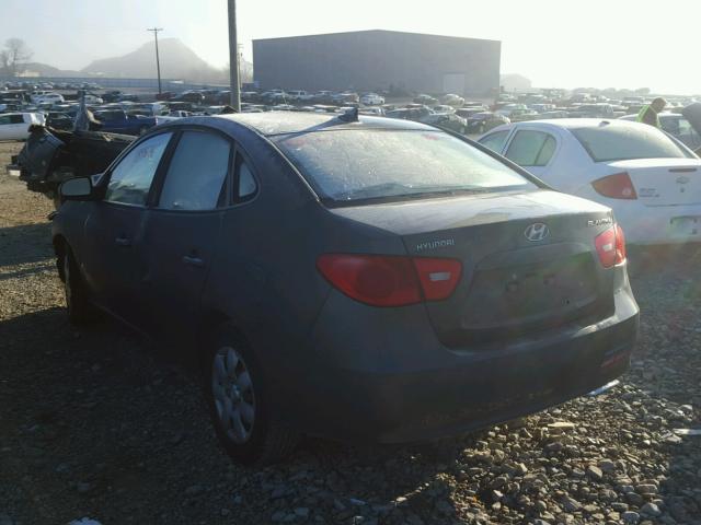 KMHDU46D89U673059 - 2009 HYUNDAI ELANTRA GL GRAY photo 3