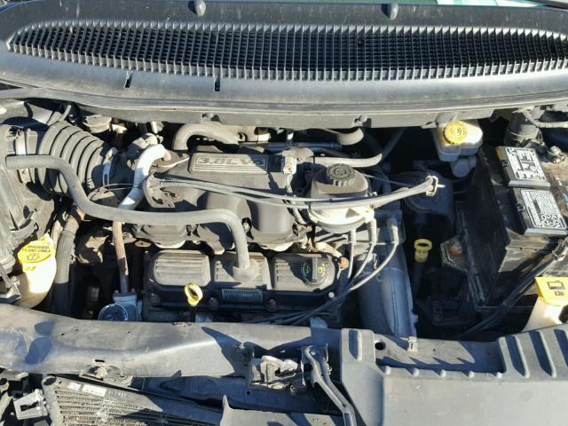 2D4GP44L47R292230 - 2007 DODGE GRAND CARA BLUE photo 7