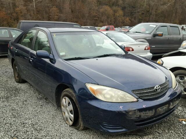 4T1BE32K63U235330 - 2003 TOYOTA CAMRY LE BLUE photo 1